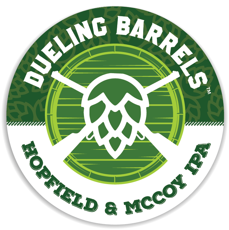 Dueling Barrels Hopfield and McCoy IPA